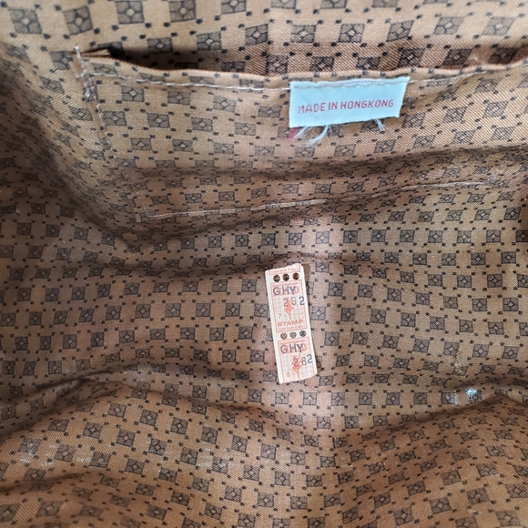 Vintage White Wicker Purse Leather Handles & Accents Made in Hong Kong - Picture 14 of 16